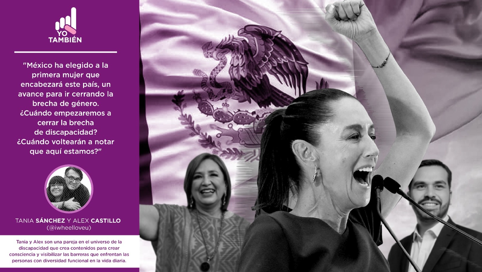 Claudia Sheinbaum, (a la derecha) Jorge ?lvarez M?ynez. (A la izquierda) X?chitl G?lvez.