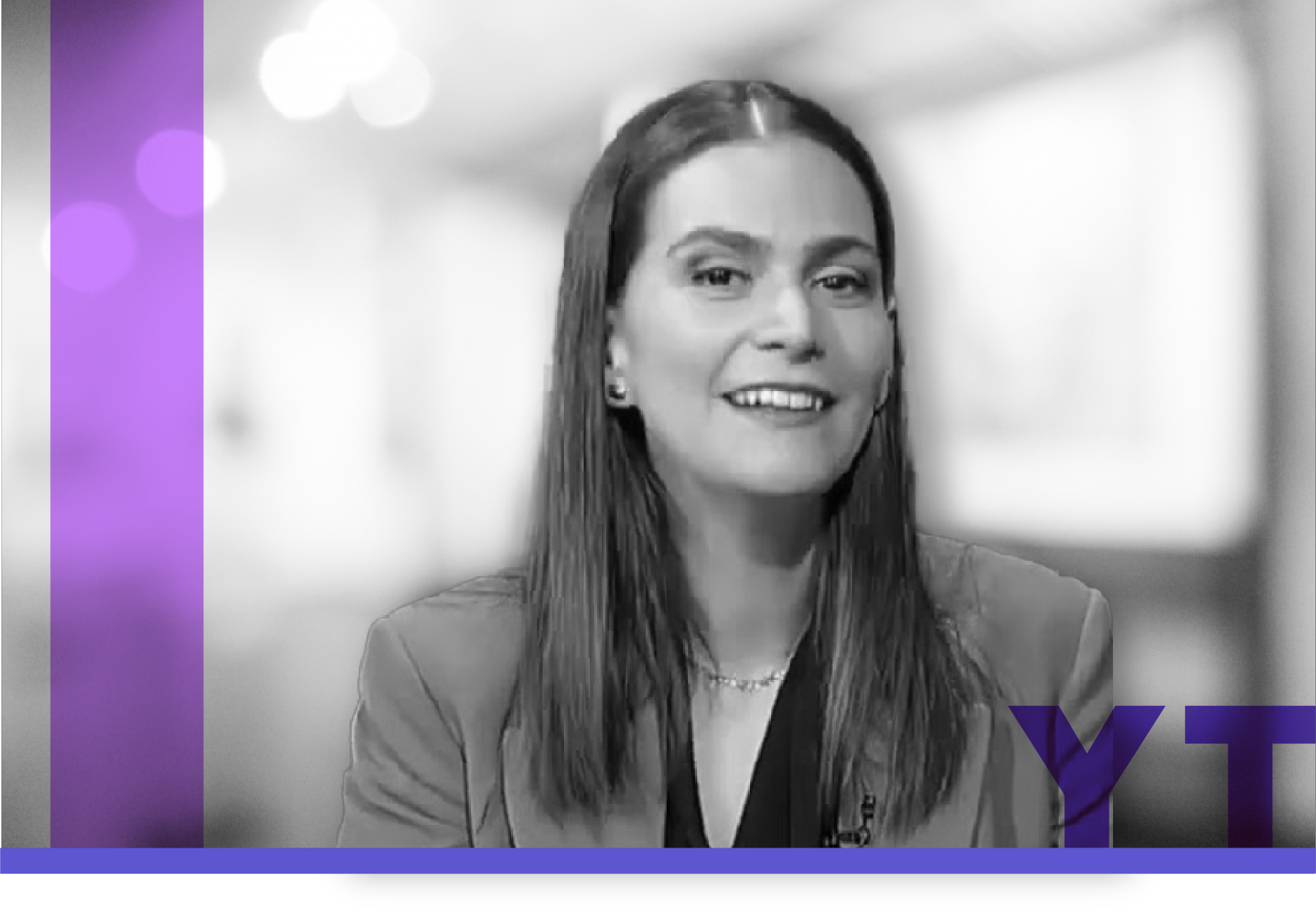 Ilustraci?n en blanco y negro de la magistrada Cecilia Armengol