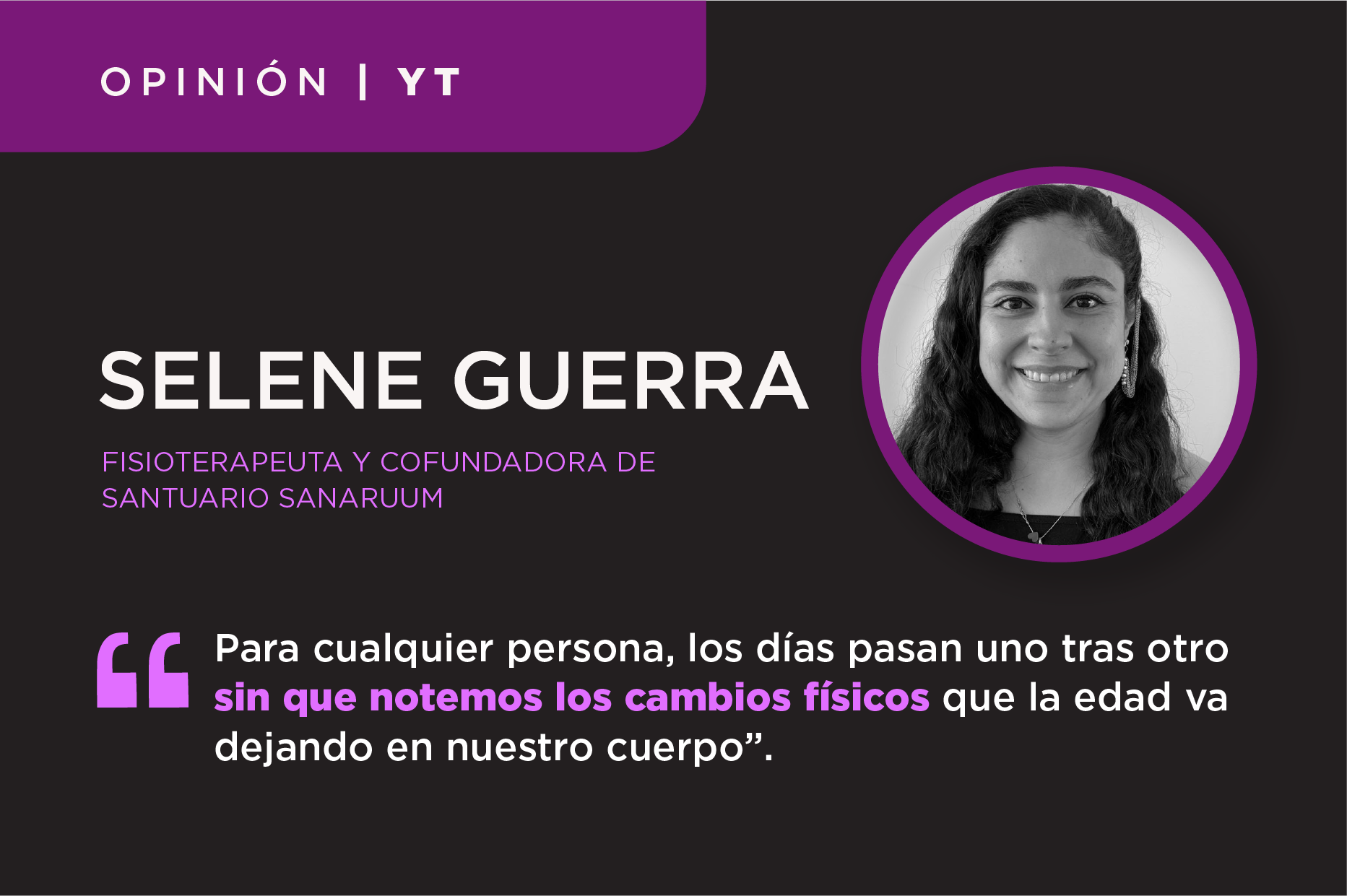 Ilustraci?n en blanco y negro de Selene Guerra, fisioterapeuta y cofundadora de Santuario Sanaruum