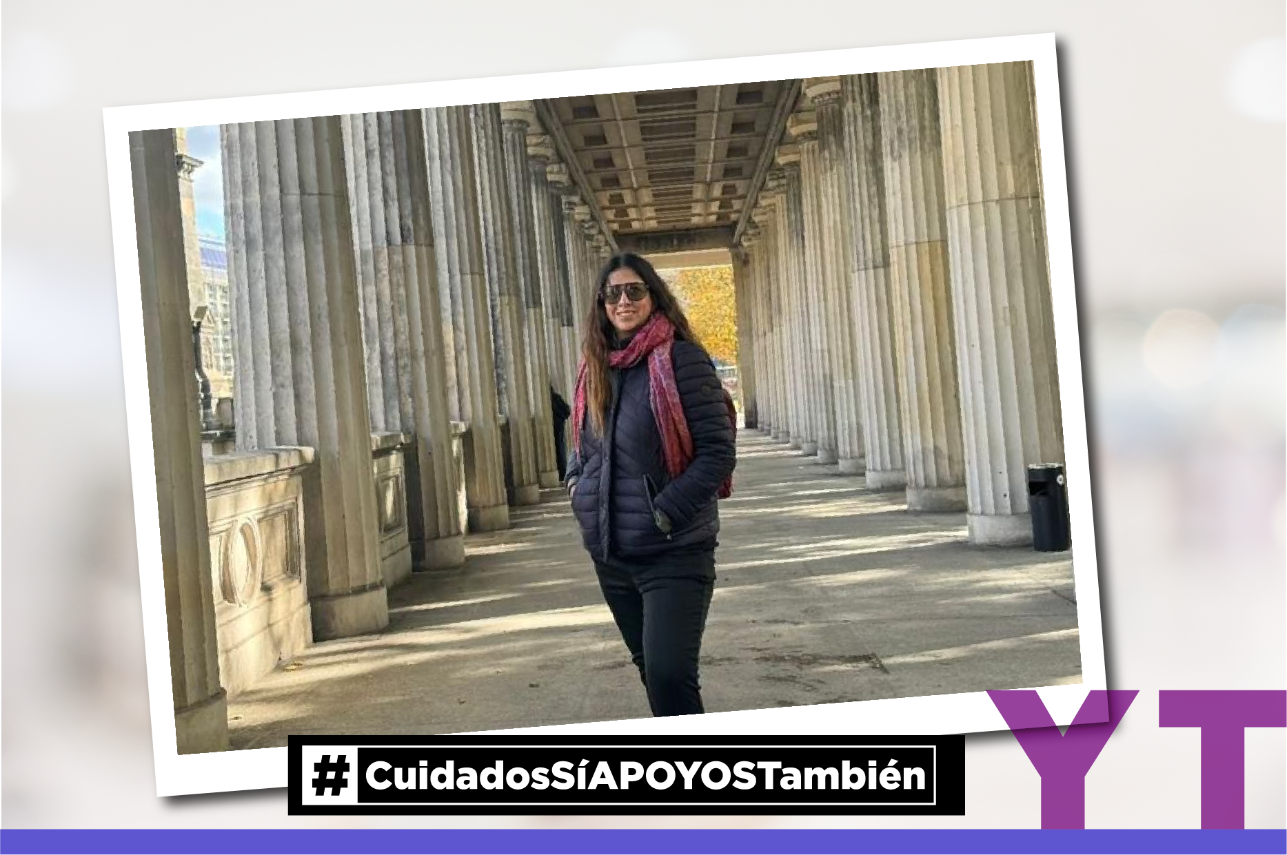 Diana Velarde, integrante de Mexicanas con Discapacidad