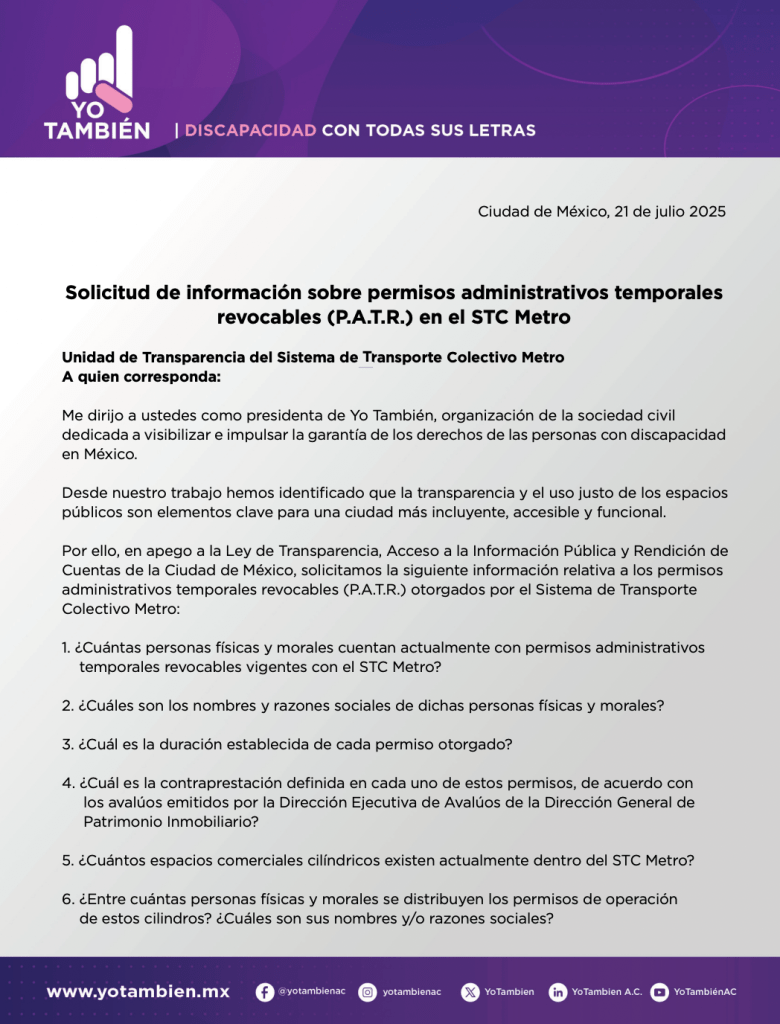 Primera parte del cuestionario con las relacionadas a P.A.T.R.`s arriba enumeradas