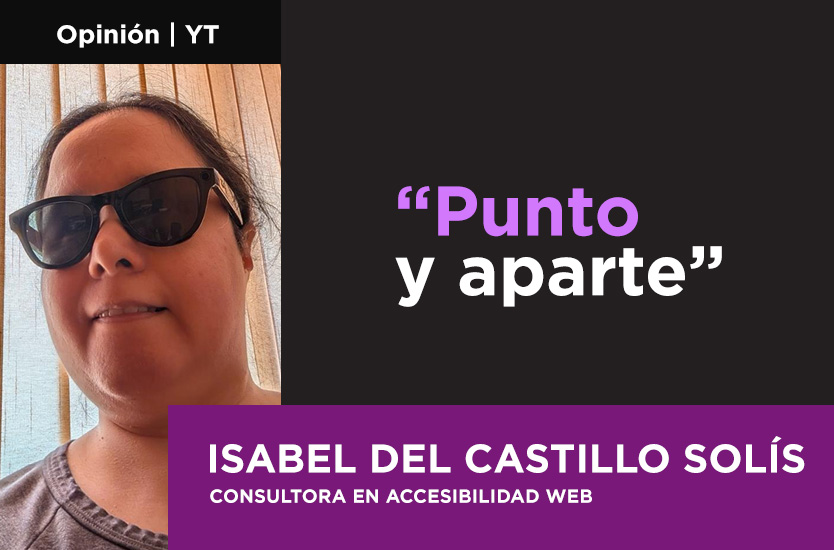 Ilustración de Isabel del Castillo, consultora en accesibilidad web