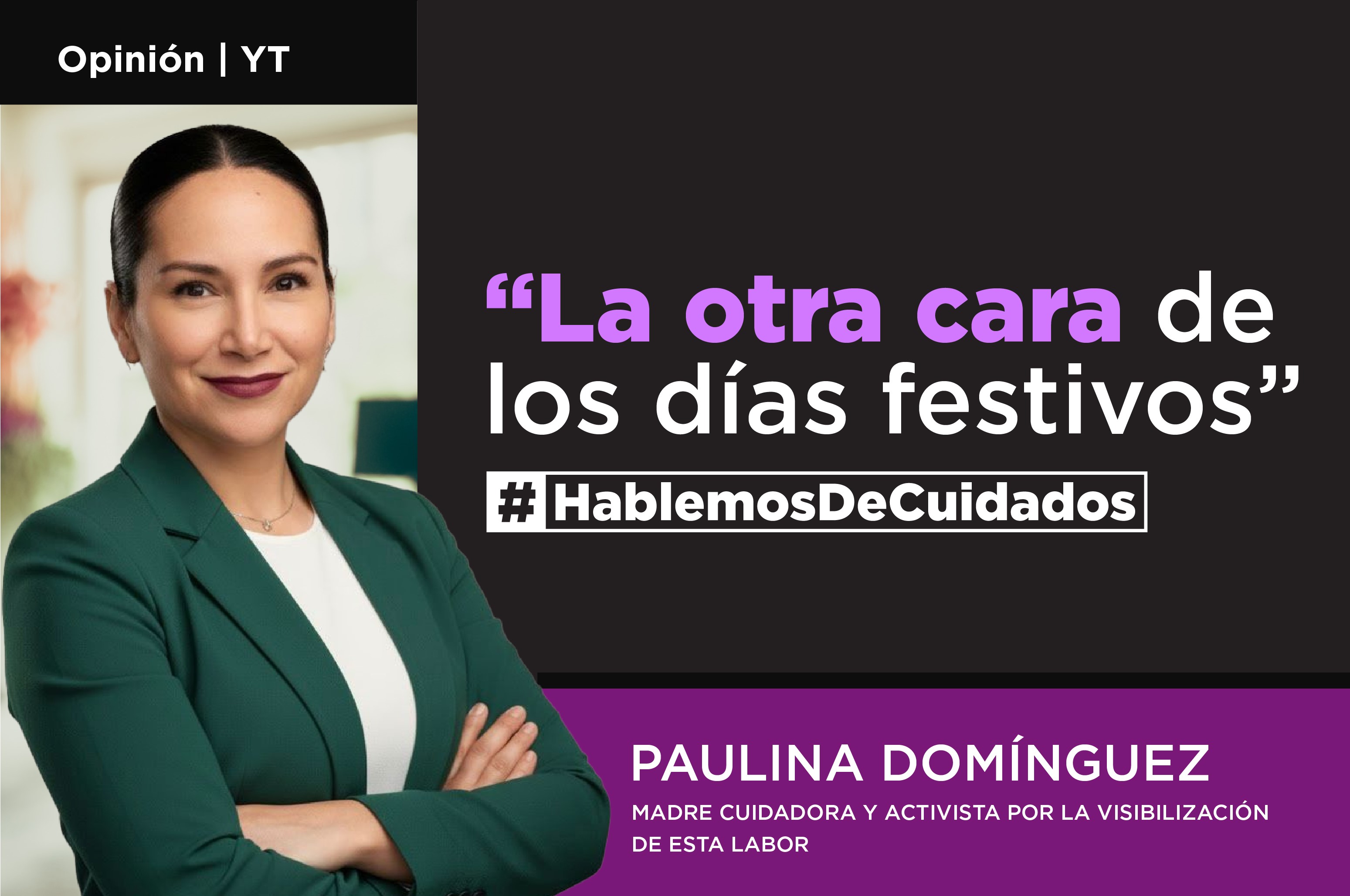 Ilustración de Paulina Domínguez, madre cuidadora y activista por la visibilización de esta labor