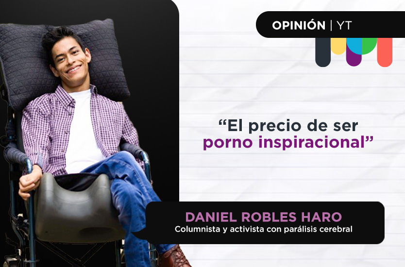 Ilustración de Daniel Robles Haro, columnista y activista con parálisis cerebral
