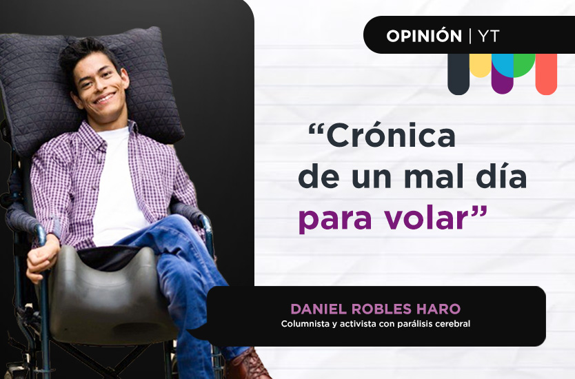 Ilustración de Daniel Robles Haro columnista y activista con parálisis cerebral