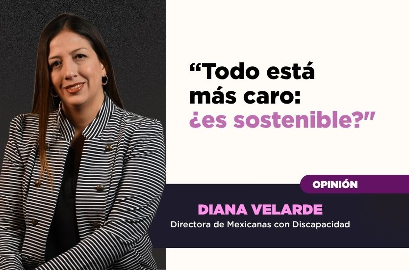 Ilustración de Diana Velarde directora de Mexicanas con Discapacidad