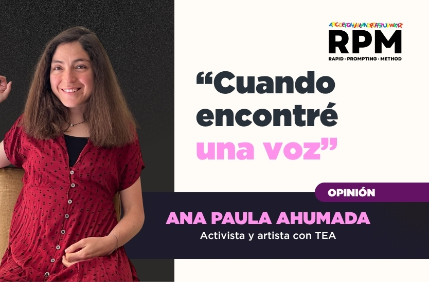 Ilustración de Ana Paula Ahumada, activista y artista con TEA.
